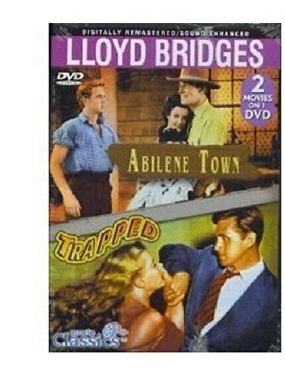 Lloyd Bridges Double Feature - Abilene Town + Trapped (DVD)